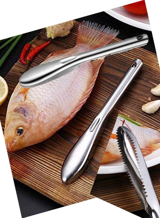 BLINE Fish Scaler Stainless Steel Fish Scaler Remover No Mess - Sturdy Fish Descaler Tool Portable Fish Scale Remover - Durable Fish Scraper Fish Cleaning Tools for Quick & Easy Fish Scaling (Pack 1) - Image 3